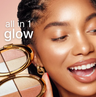 🔥2026🎁Glow Wardrobe Palette💕Easy-Blend All-In-One Face Eye Blush Multi Palette